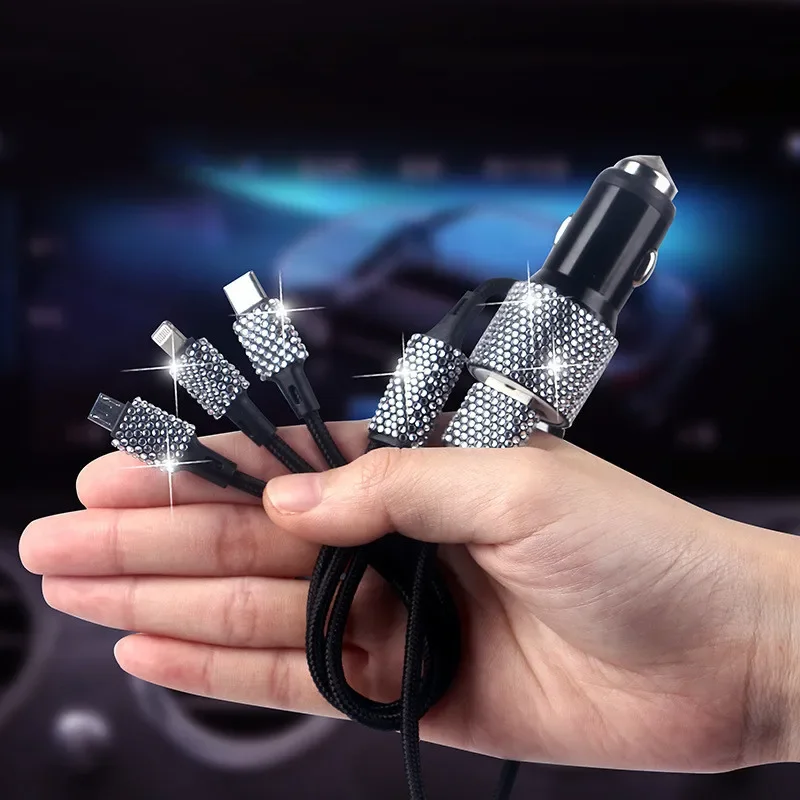 Interior Design Texture - Bling USB Car Charger 5V 2.1A