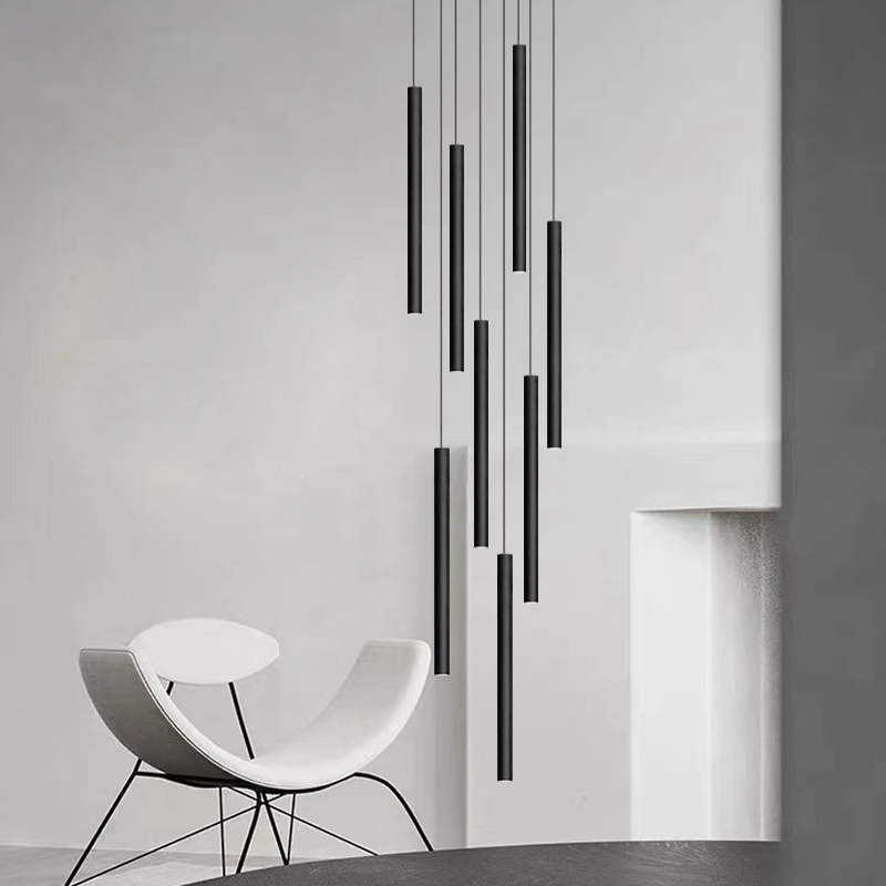 Long Tube Pendant Hanging Lamp - đánh giá và giá Interior Design Youtube