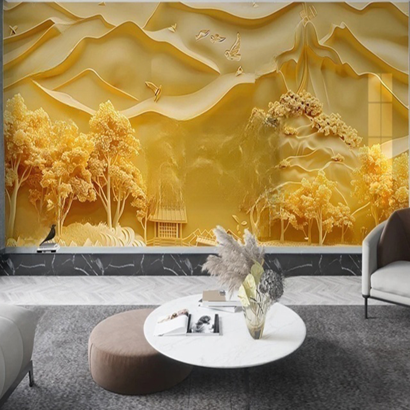 Custom Wall Mural Abstract Wal - đánh giá và giá Interior Design With Wallpaper