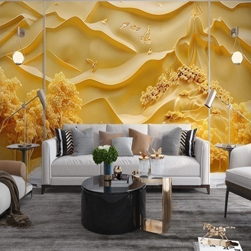 Custom Wall Mural Abstract Wal - đánh giá và giá Interior Design With Wallpaper
