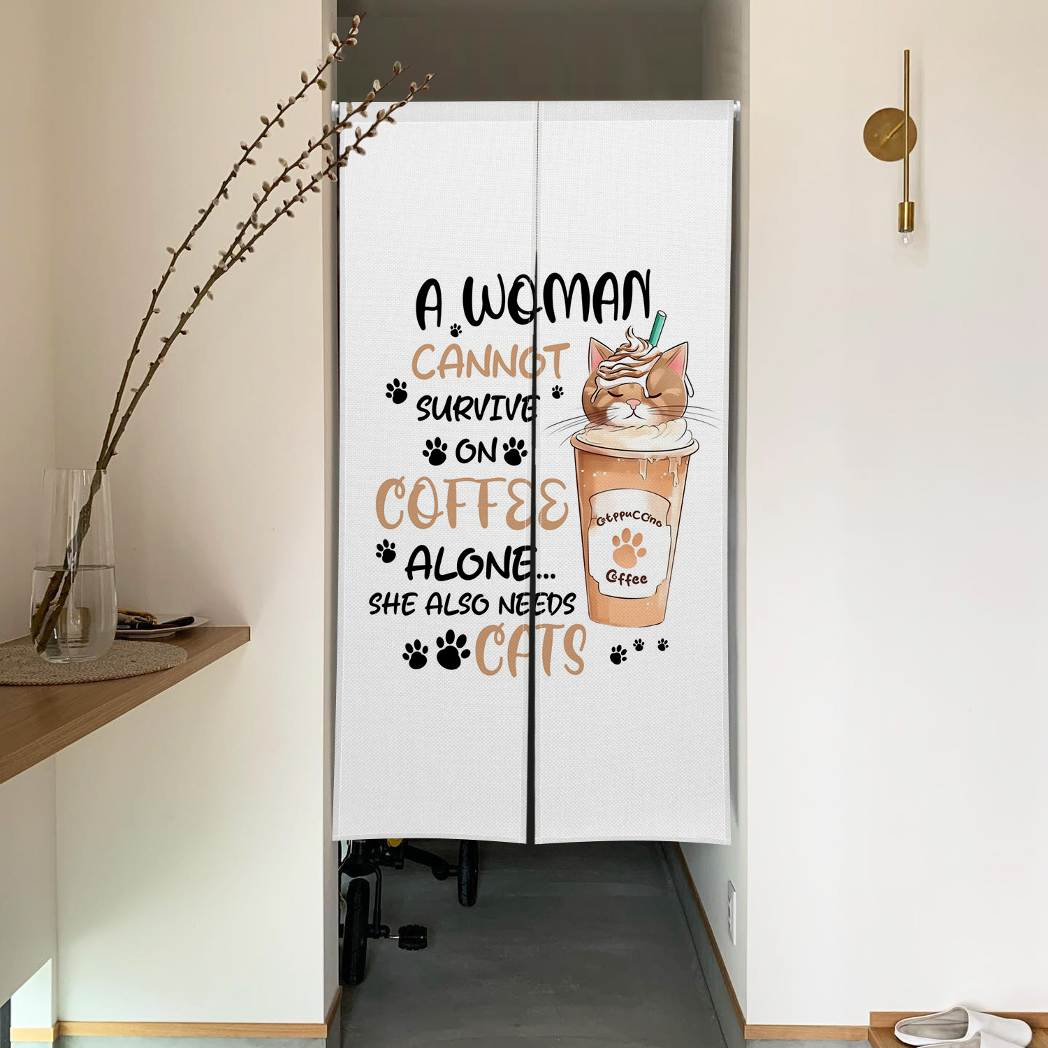 Cute Cat Noren Door Curtain Fu - đánh giá và giá Interior Design Youtube