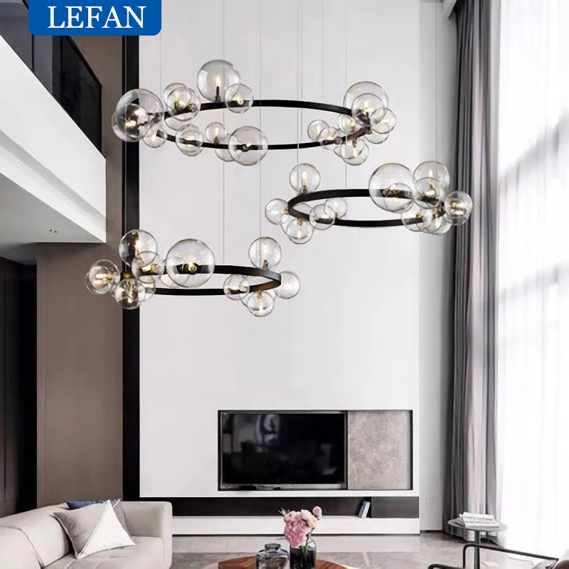 Nordic Style Modern Ring Glass - đánh giá và giá Interior Design Elements