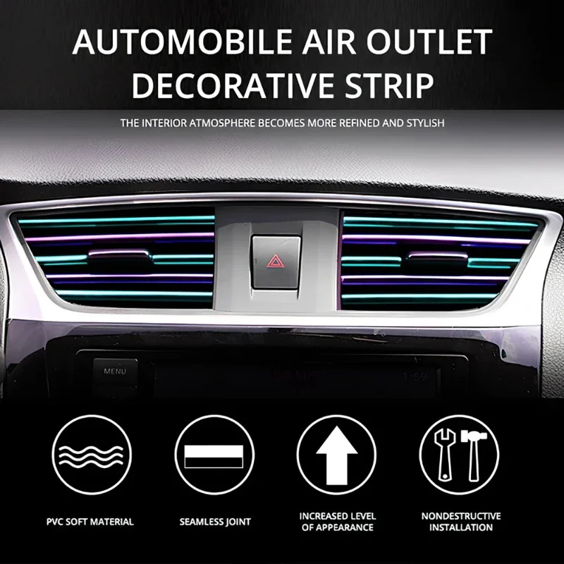 ​​PVC Car Vent Grille Cover -  - đánh giá và giá Interior Design Texture