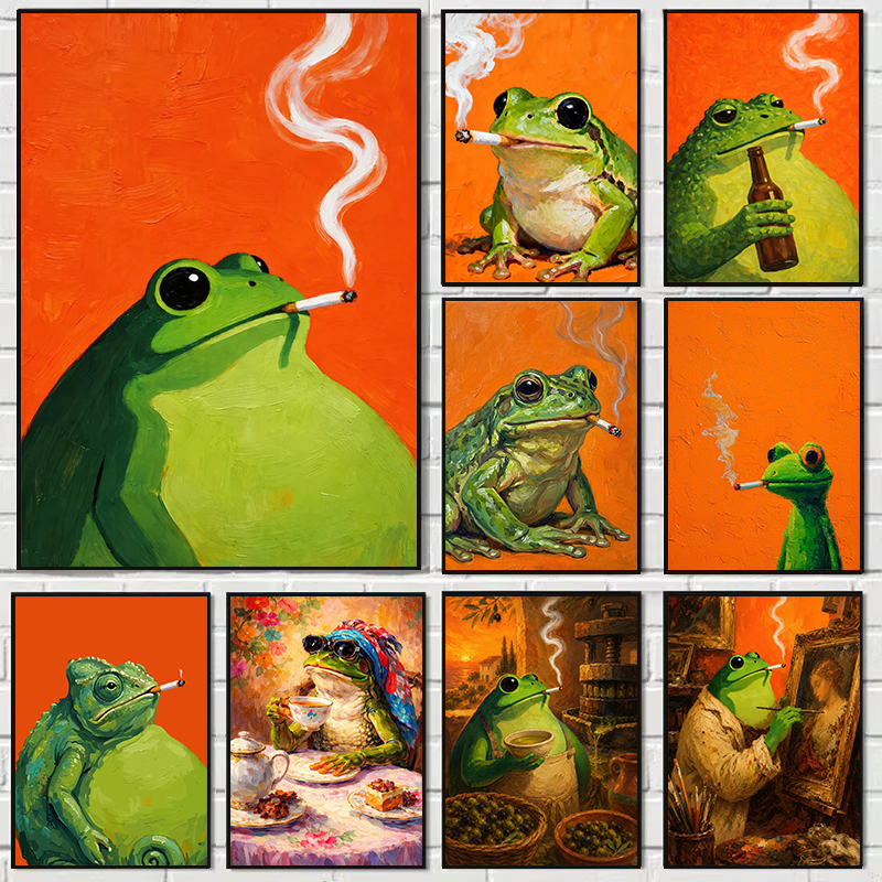 Retro Abstract Smoking Frog Ca - đánh giá và giá Interior Design Youtube