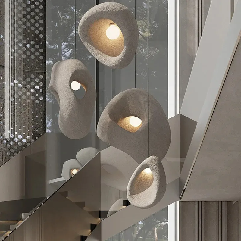 Staircase pendant lamp Ukiyo-e - đánh giá và giá Interior Design Open Space
