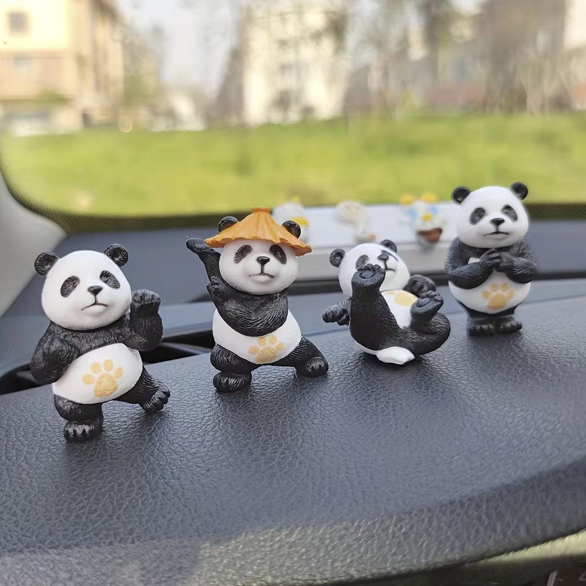 4pcs/set Panda Design Car Orna - đánh giá và giá Interior Design Years