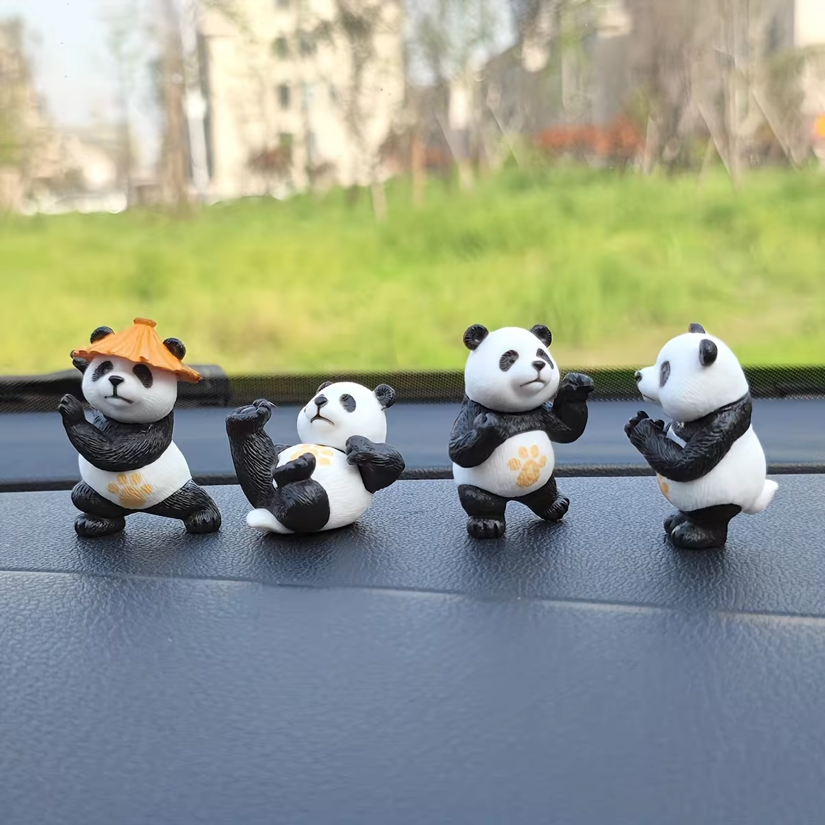 4pcs/set Panda Design Car Orna - đánh giá và giá Interior Design Years