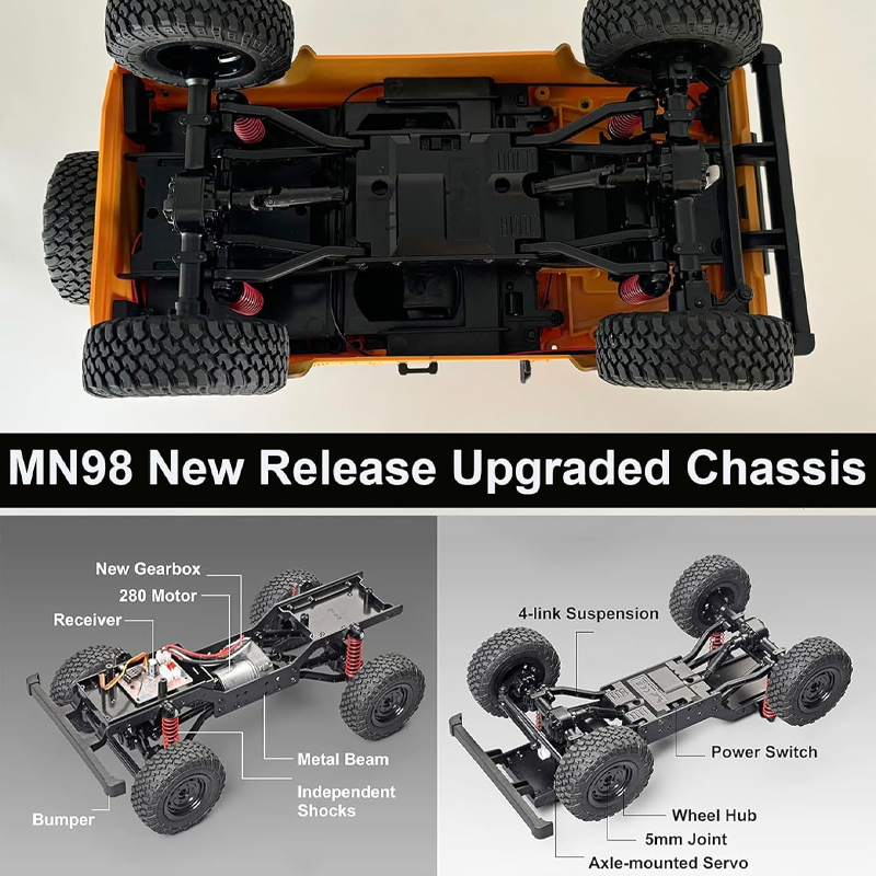 1/12 4WD RC Crawler MN98 MN99s - đánh giá và giá Interior Design Experience