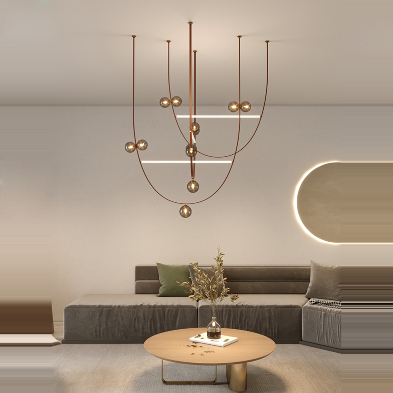American LED Leather Chandelie - đánh giá và giá Interior Design Years