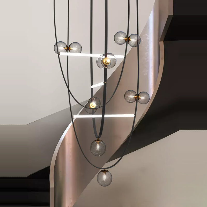 American LED Leather Chandelie - đánh giá và giá Interior Design Years