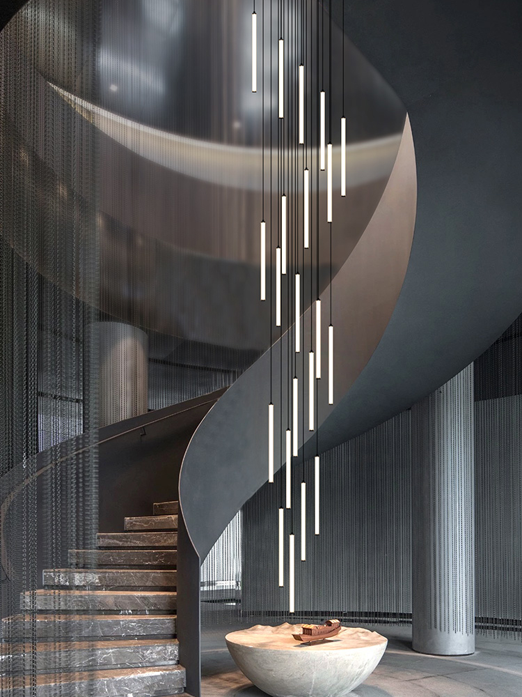 Nordic Strip Chandelier LED Ci - đánh giá và giá Interior Design Youtube
