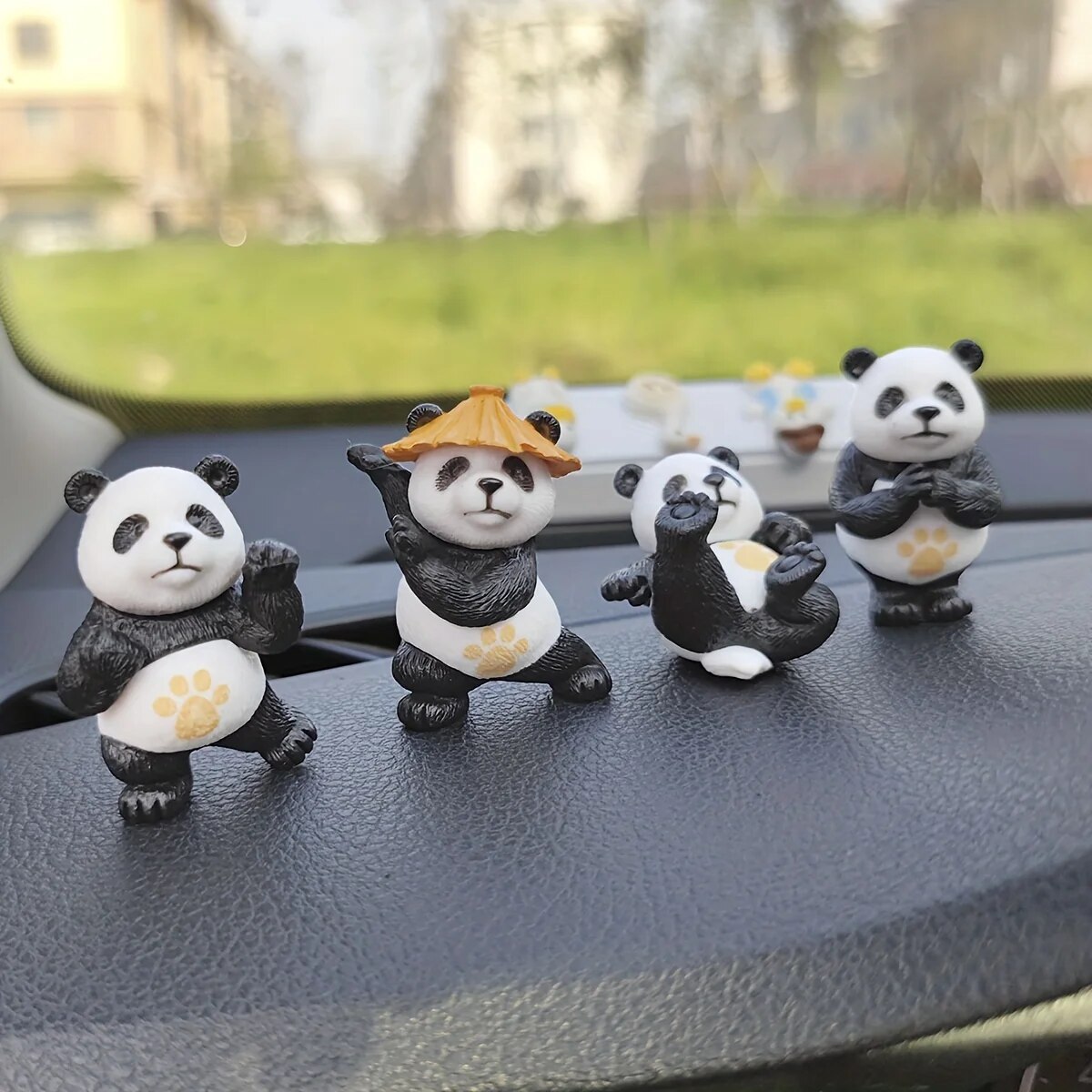 4pcs/set Panda Design Car Orna - đánh giá và giá Interior Design Years