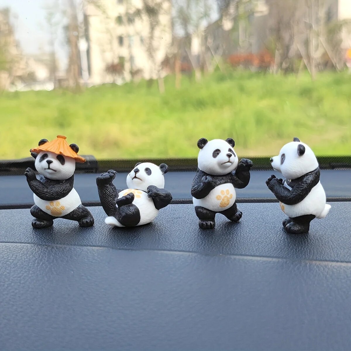 4pcs/set Panda Design Car Orna - đánh giá và giá Interior Design Years