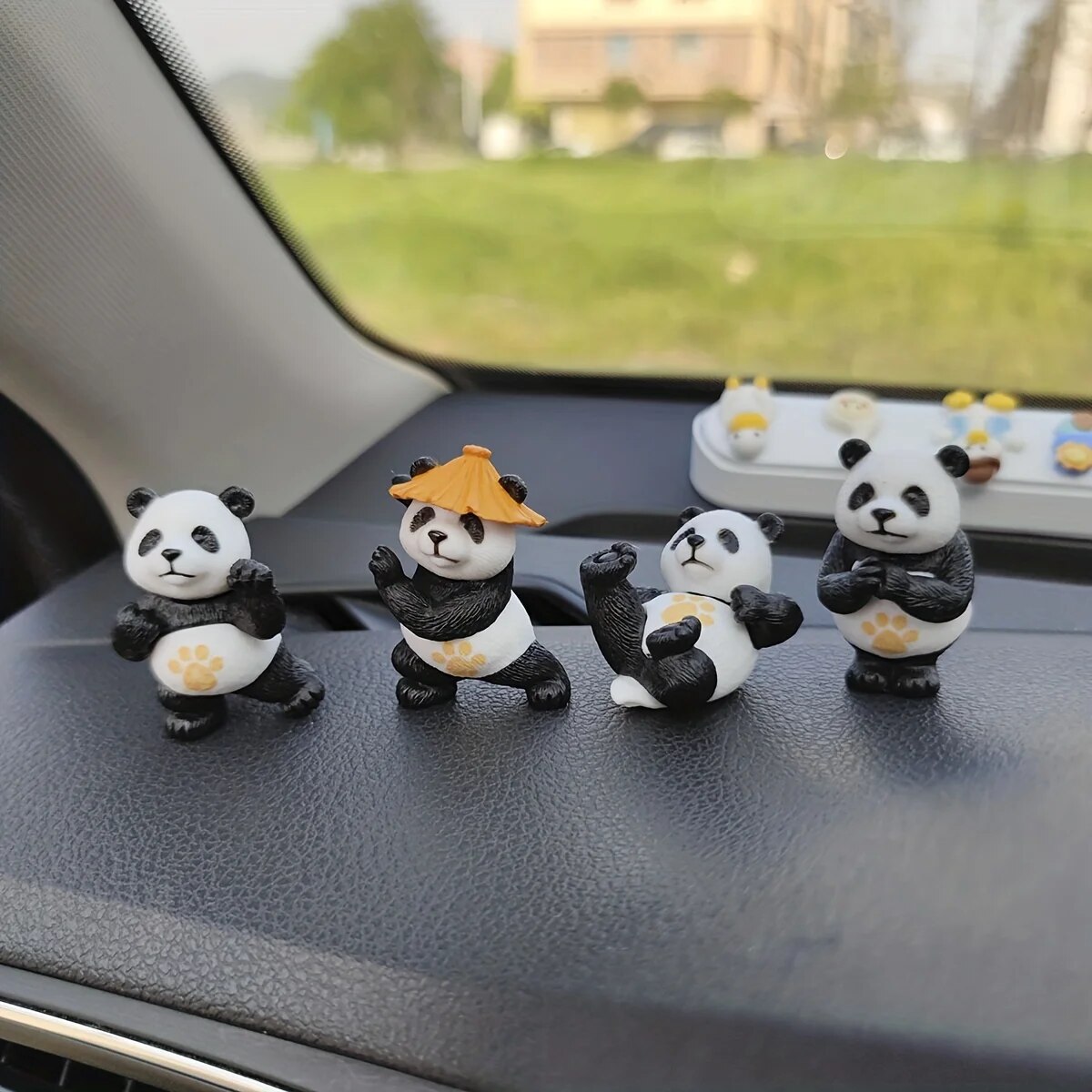 4pcs/set Panda Design Car Orna - đánh giá và giá Interior Design Years