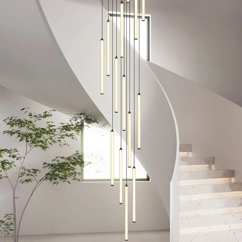 Nordic Strip Chandelier LED Ci - đánh giá và giá Interior Design Youtube