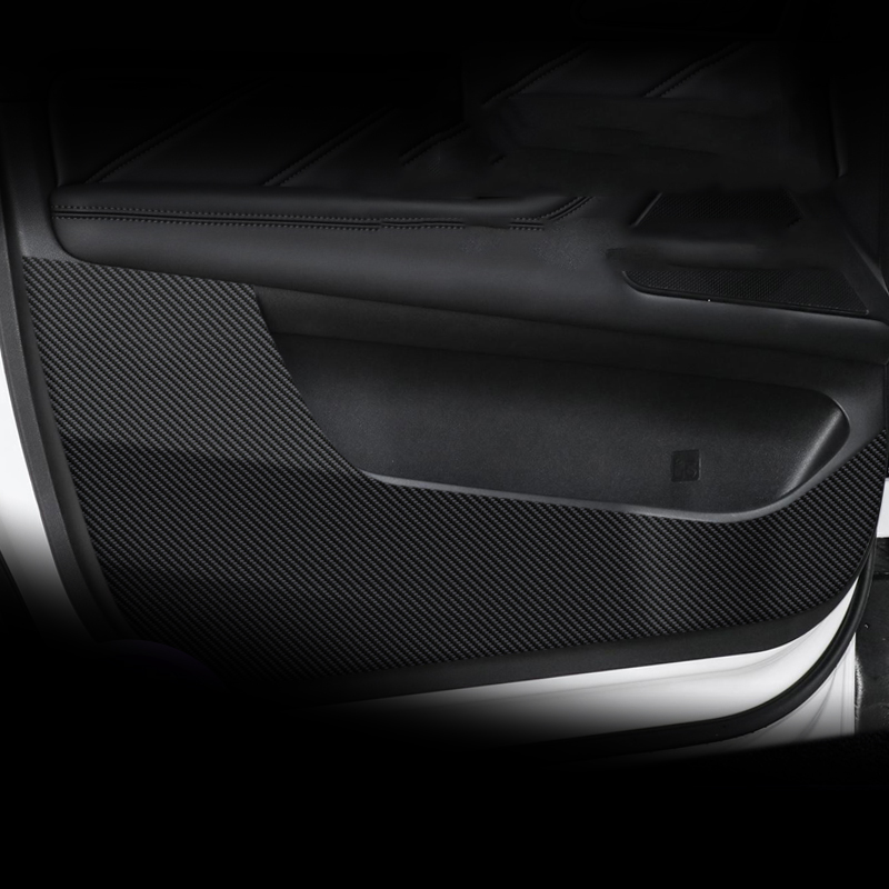 Car Door Anti Kick Pad Carbon  - đánh giá và giá Interior Design Texture