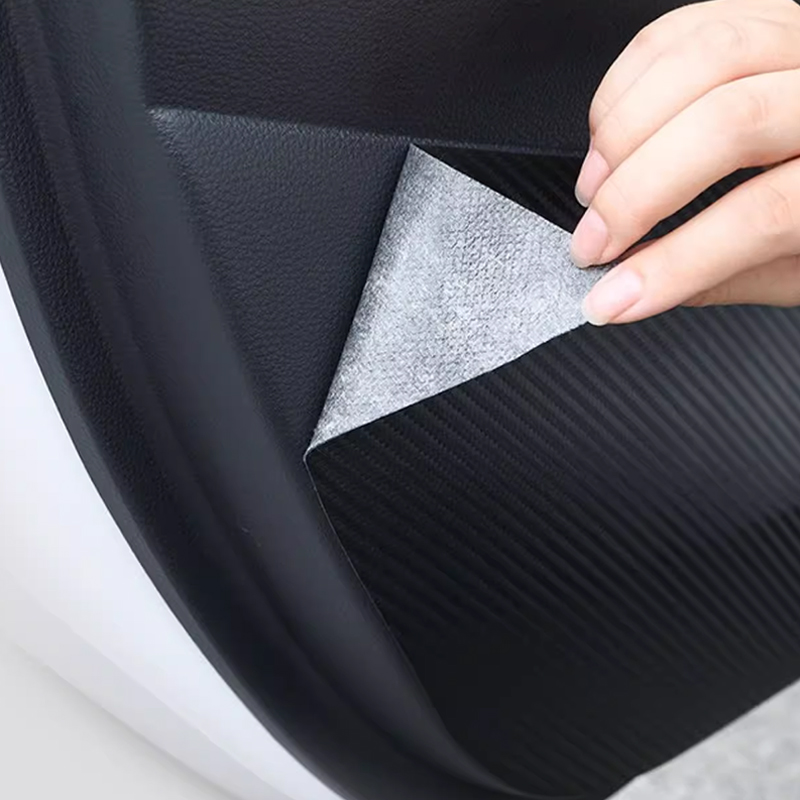 Car Door Anti Kick Pad Carbon  - đánh giá và giá Interior Design Texture