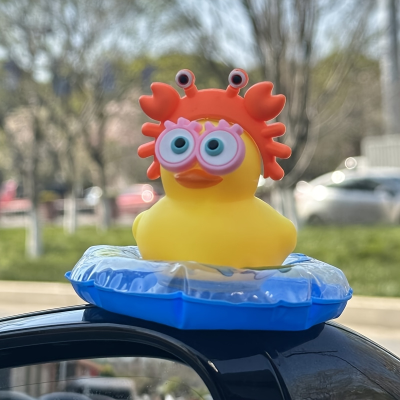 1pc Cute Duck Design Car Acces - đánh giá và giá Interior Design Texture