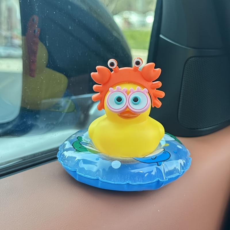 1pc Cute Duck Design Car Acces - đánh giá và giá Interior Design Texture
