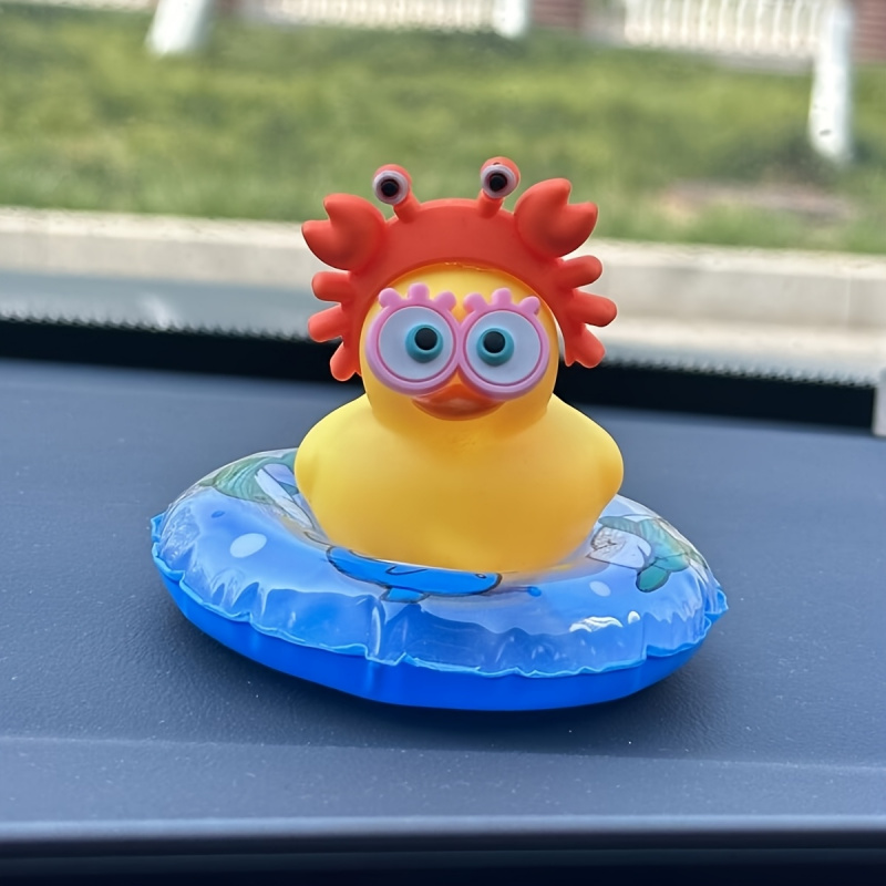 1pc Cute Duck Design Car Acces - đánh giá và giá Interior Design Texture