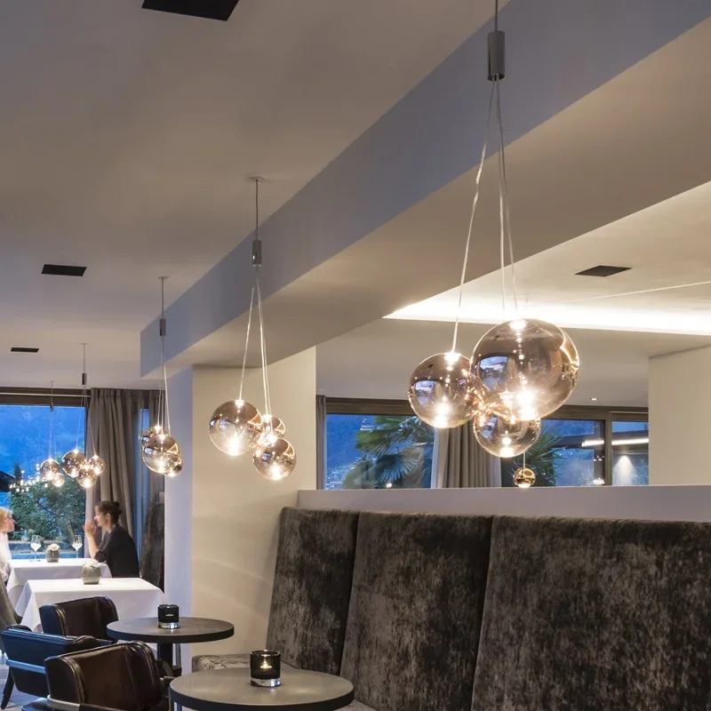 SANDYHA Elegant Glass Ball LED - đánh giá và giá Interior Design Years