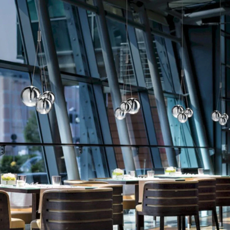 SANDYHA Elegant Glass Ball LED - đánh giá và giá Interior Design Years