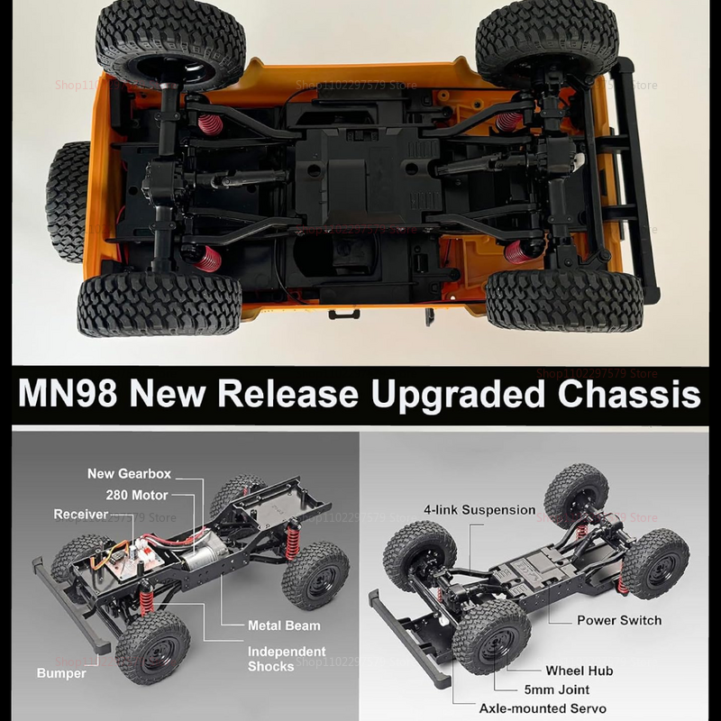 New 1:12 Scale RC Cars MN99s M - đánh giá và giá Interior Design Experience